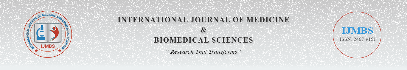International Journal of medicine & biomedical sciences